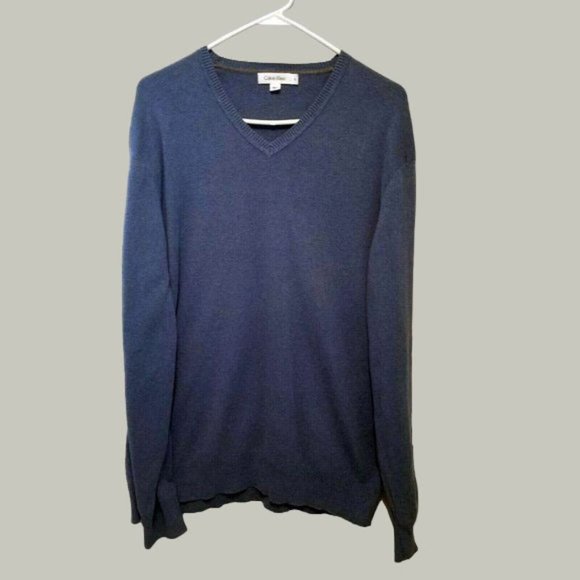 Calvin Klein Men's V-Neck Sweater - Picture 1 of 3